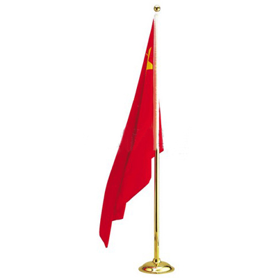 銅制伸縮標準旗桿座